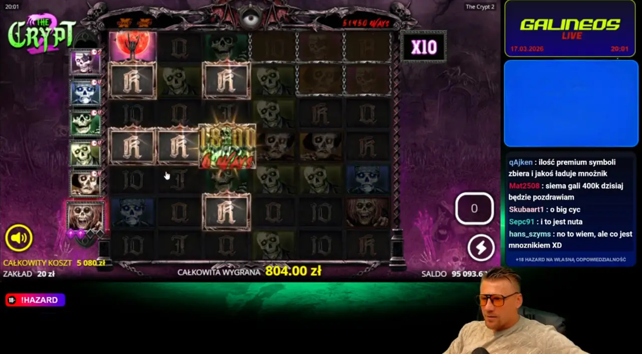 Galineos stream slot The Crypto